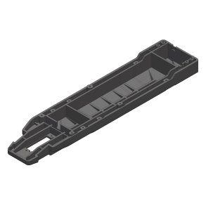 Team Corally - Chassis - 2WD - Long Wheelbase - 1 Pc