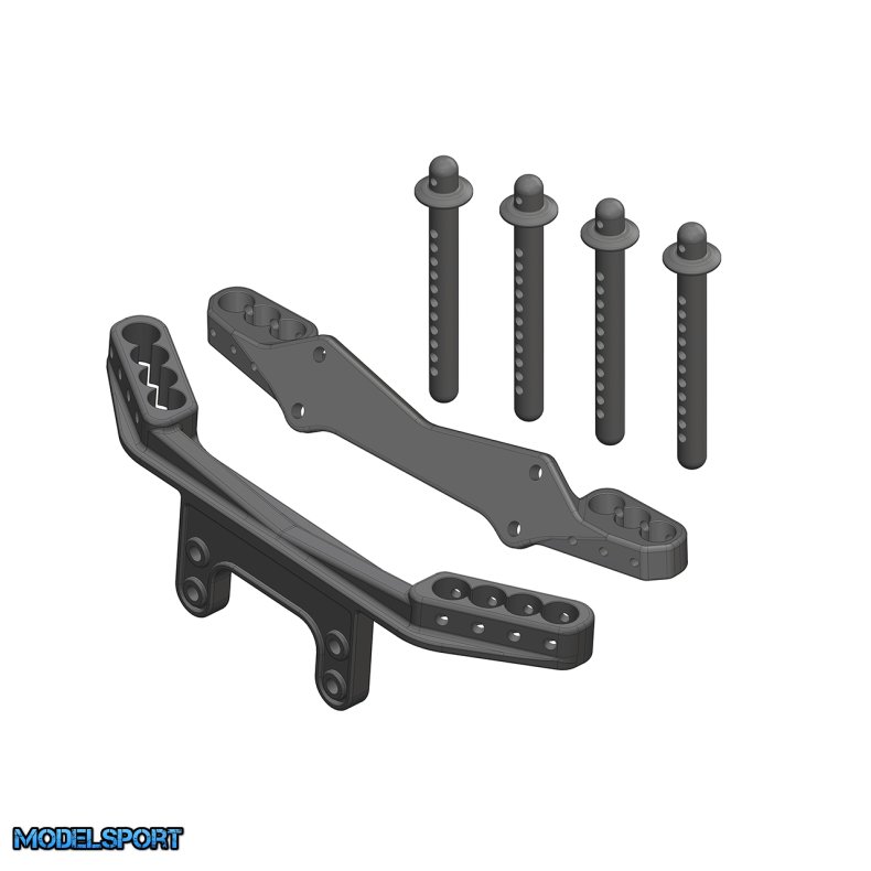 Team Corally - Body Mount Set - FR/RE - 1 Set