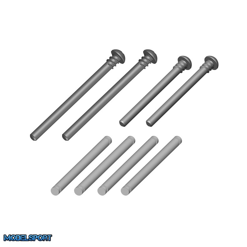 Team Corally - Arm Pin Set - 1 Set