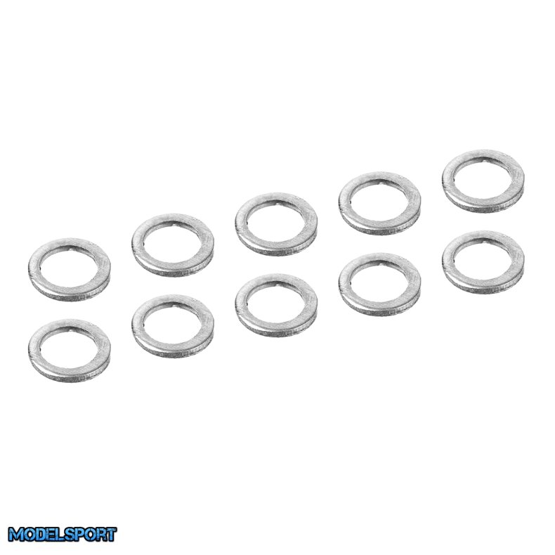 Team Corally - Alum. Shim Ring - ID 3mm - OD 4mm - 0.5mm - 10 Pcs