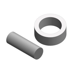 Team Corally - Stub Axle Pin - for slipper shaft - Steel - 1 Set