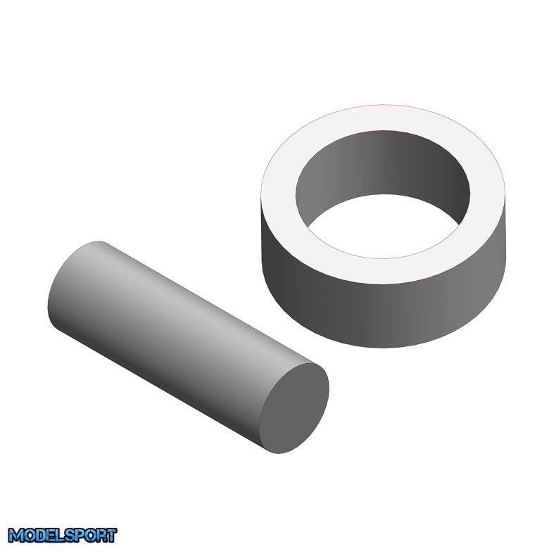 Team Corally - Stub Axle Pin - for slipper shaft - Steel - 1 Set