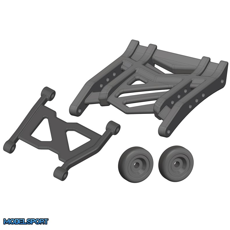 Team Corally - Wheelie Bar- 1 Set