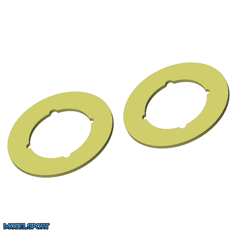 Team Corally - Slipper Pads - 2 pcs