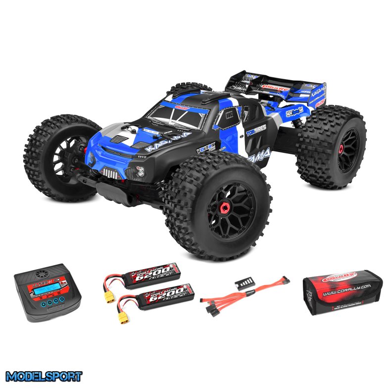 Team Corally - Kagama XP 6S RTR - Drive'n Go Pack 6S - Blue Color
