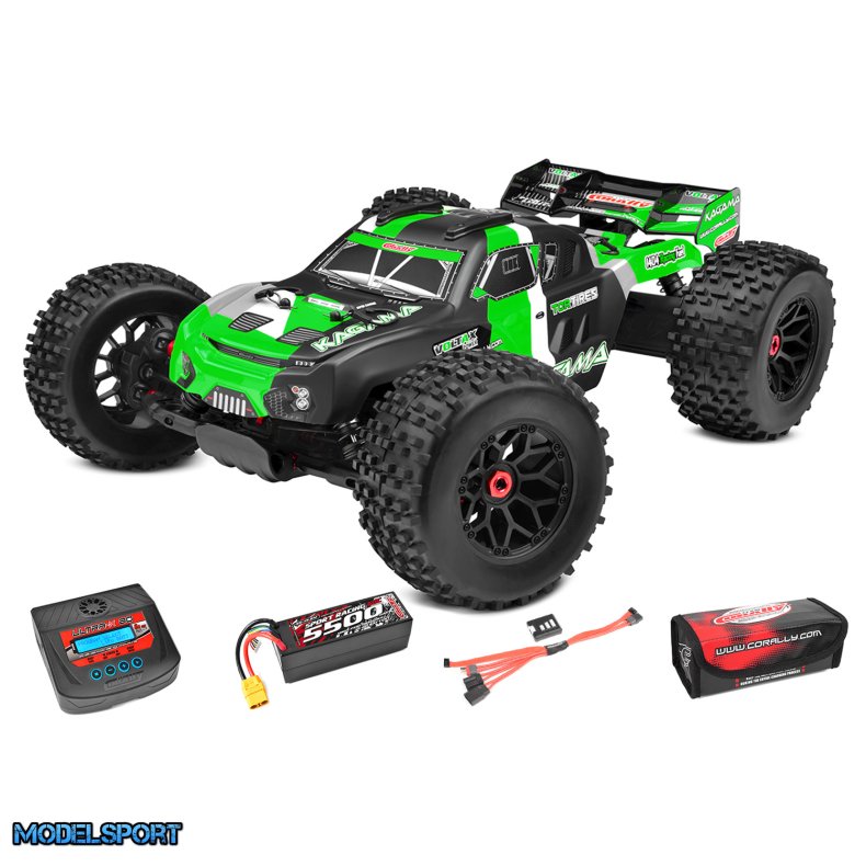 Team Corally - Kagama XP 6S RTR - Drive'n Go Pack 4S - Green Color