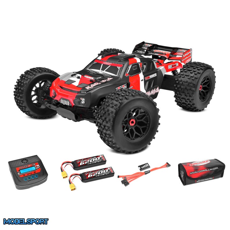 Team Corally - Kagama XP 6S RTR - Drive'n Go Pack 6S - Red Color