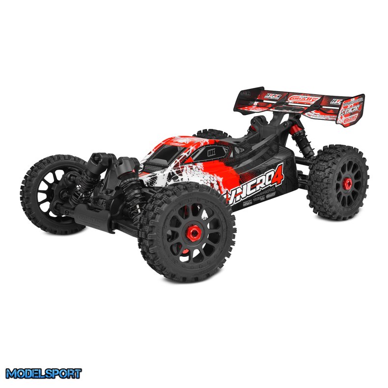 Team Corally - SYNCRO-4 - RTR - Red - Brushless Power 3-4S - No Battery - No Charger