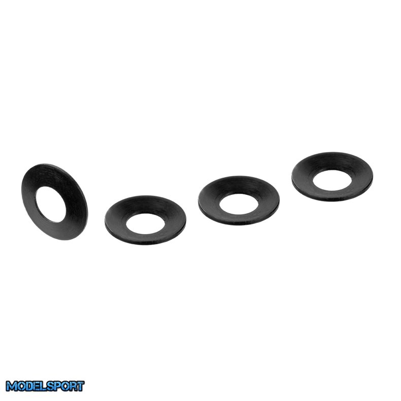 Team Corally - Belleville Washer - Steel - 4 Pcs