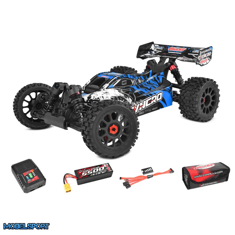 Team Corally - Syncro RTR - Drive'n Go Pack 3S - Blue Color