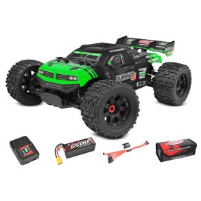 Team Corally - Punisher 4 RTR - Drive'n Go Pack 4S - Green Color