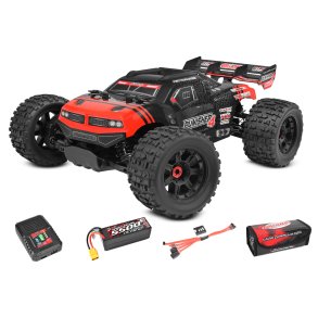 Team Corally - Punisher 4 RTR - Drive'n Go Pack 4S - Red Color