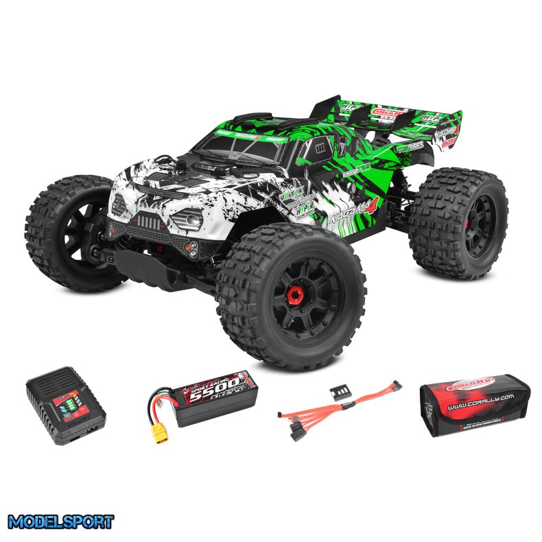 Team Corally - Kagama 4 RTR - Drive'n Go Pack 4S - Green Color