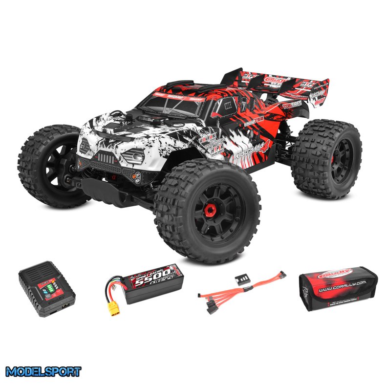 Team Corally - Kagama 4 RTR - Drive'n Go Pack 4S - Red Color