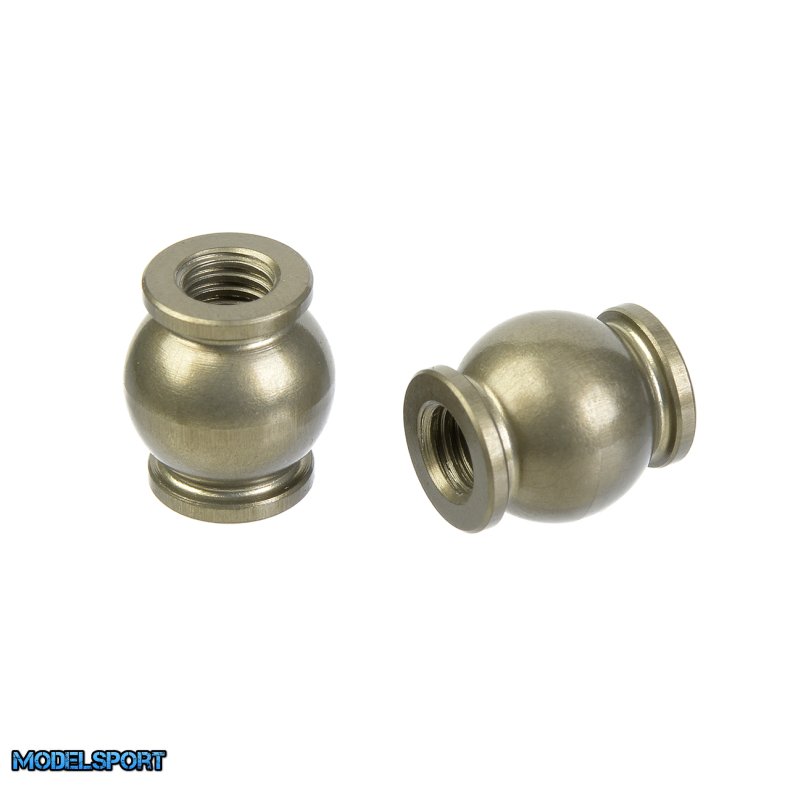 Team Corally - Alum. Pivot Ball - Hardcoated - 2 Pcs