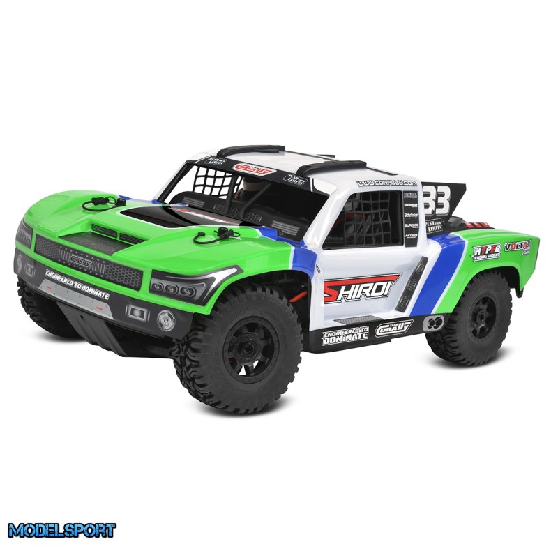 Team Corally - SHIROI XP 6S - Roller - Green - No Electronics