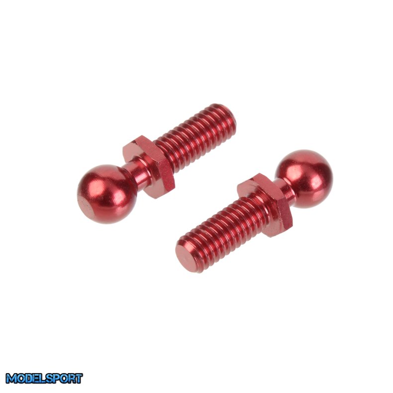 Team Corally - Alum. Threaded Ball 4.25mm - 2 Pcs