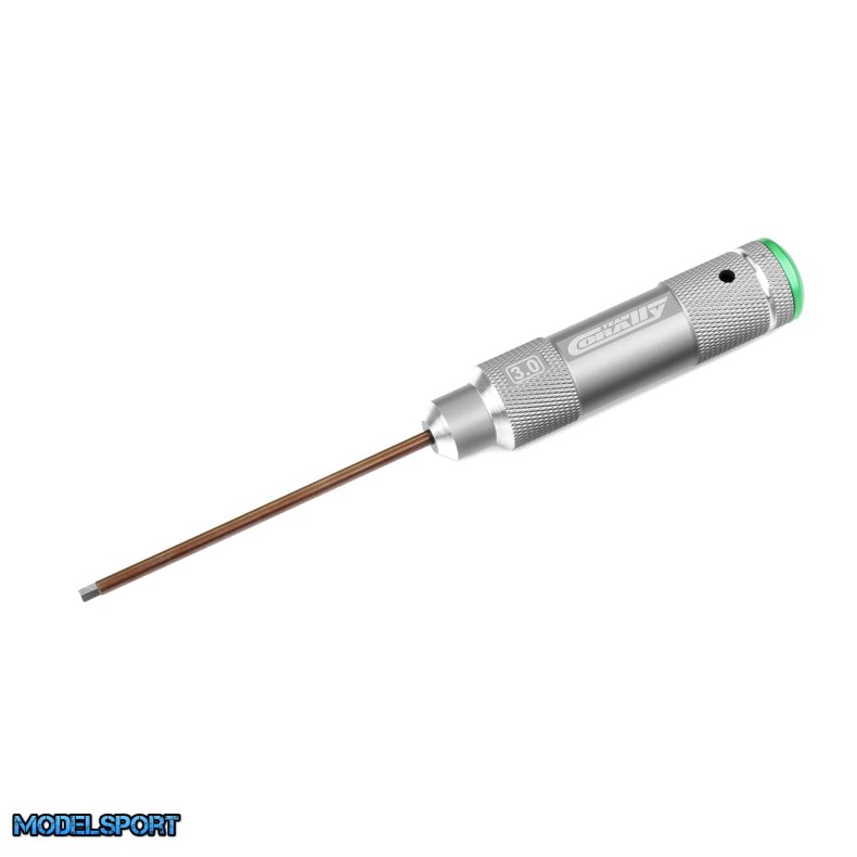 Team Corally - Factory Pro Tool - Hardened Tip - Alu Grip - Hex 3.0mm