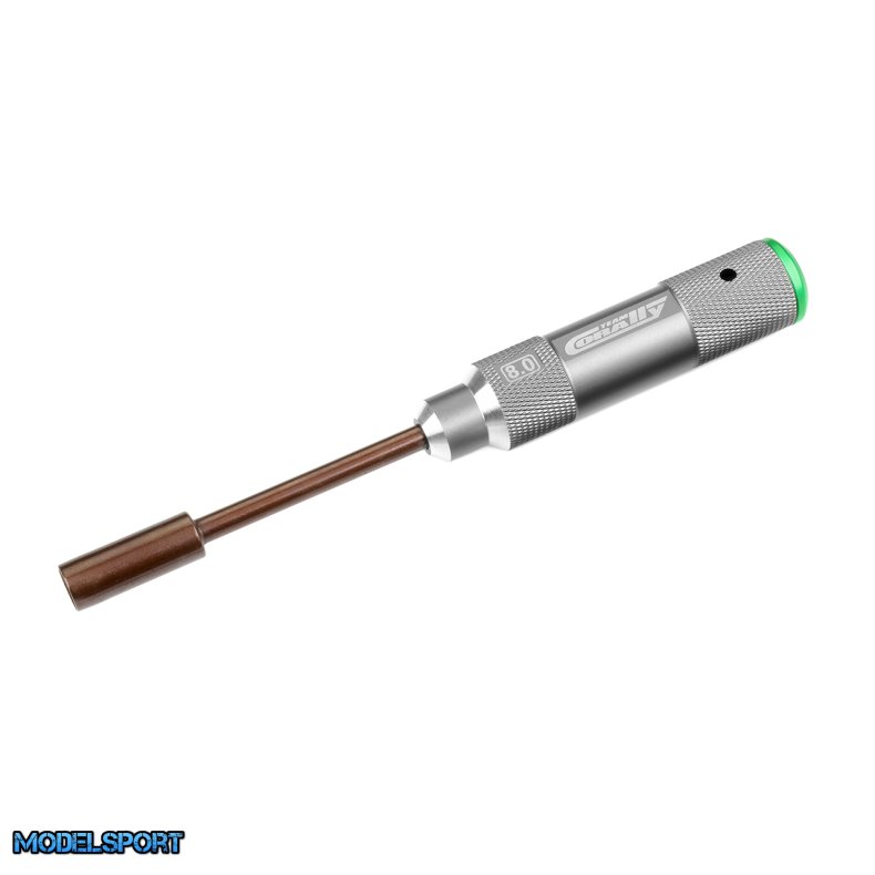 Team Corally - Factory Pro Tool - Hardened Tip - Alu Grip - Nut M5 8.0mm