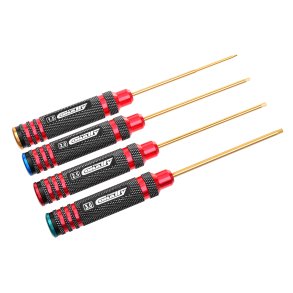Team Corally - Pro Hex Tool Set - Ti-Ni Coated - 1.5 / 2.0 / 2.5 / 3.0 mm - 4 pcs
