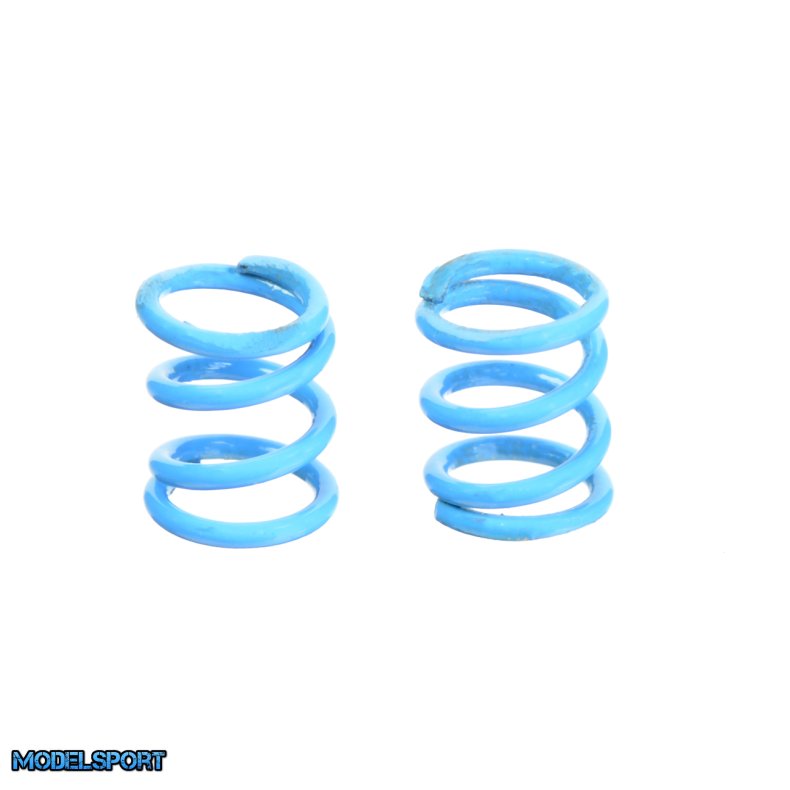 Team Corally - Front Spring Coils - Blue 0.6mm - Hard - 2 Pcs