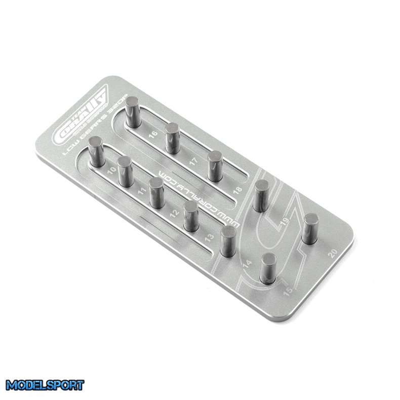 Team Corally - Pinion Caddy 32DP - 11 Pinions - � 5mm