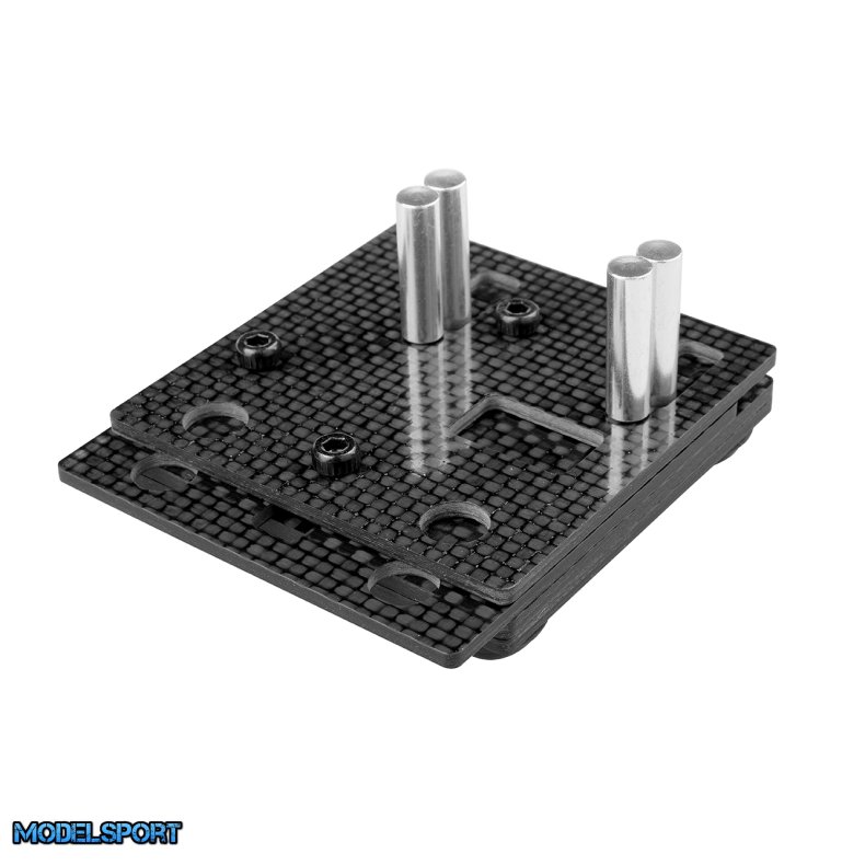 Team Corally - Universal Soldering Jig - Carbon Fibre