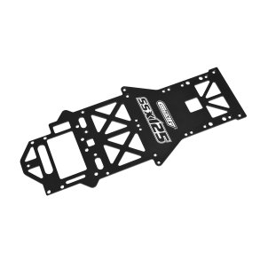 Team Corally - Chassis - 7075 Aluminium - 2.0mm - Black - 1 Pc
