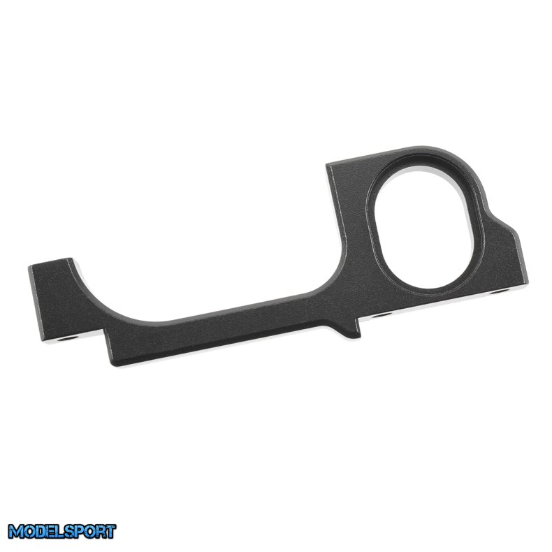 Team Corally - Bulkhead - Rear Left - 7075 Aluminium - Black - 1 Pc