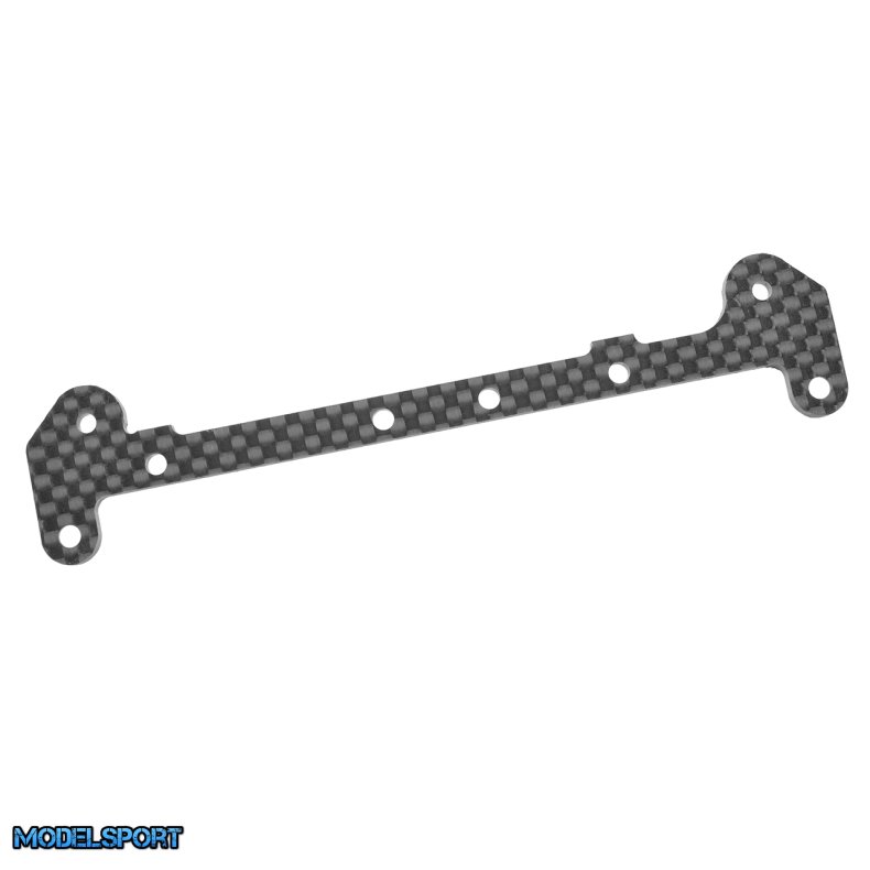 Team Corally - Motor Pod - Front Lower Plate - Carbon 2.5mm - 1 Pc