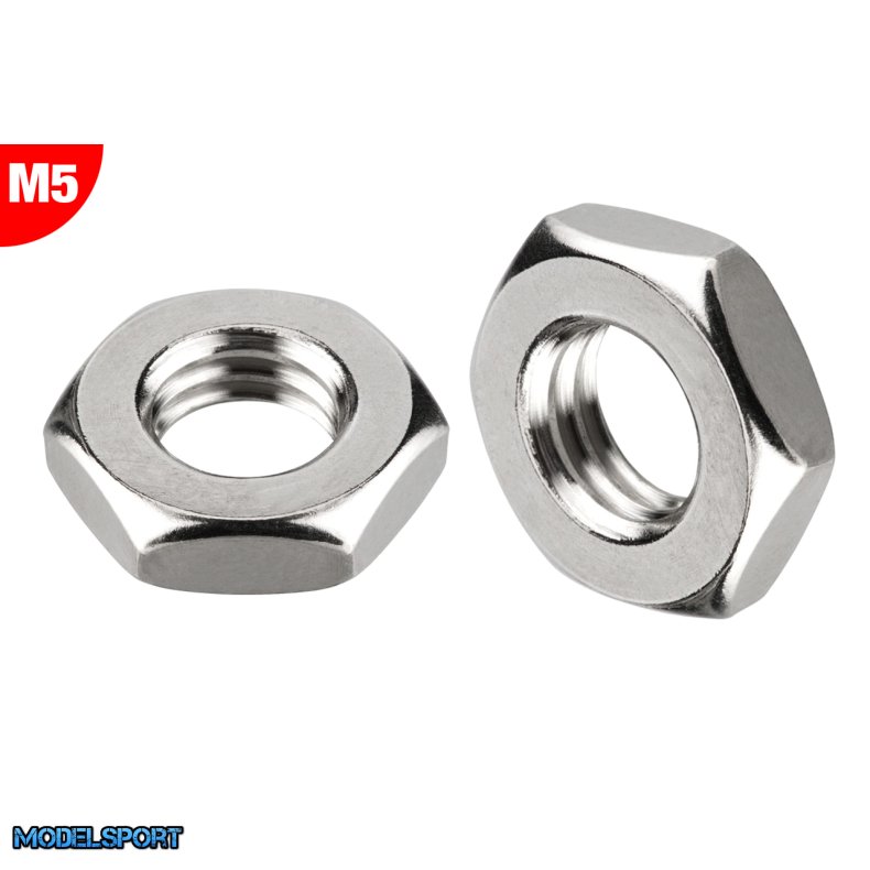Team Corally - Low Profile Nut - M5 - 10 pcs
