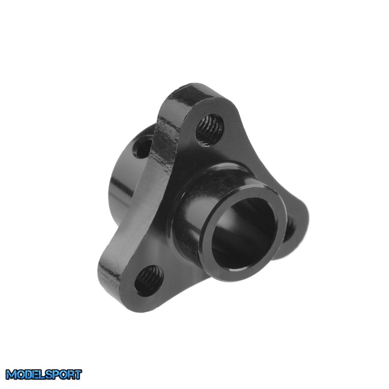 Team Corally - Spur Gear Holder - Solid Axle - Aluminium - Black - 1 Pc