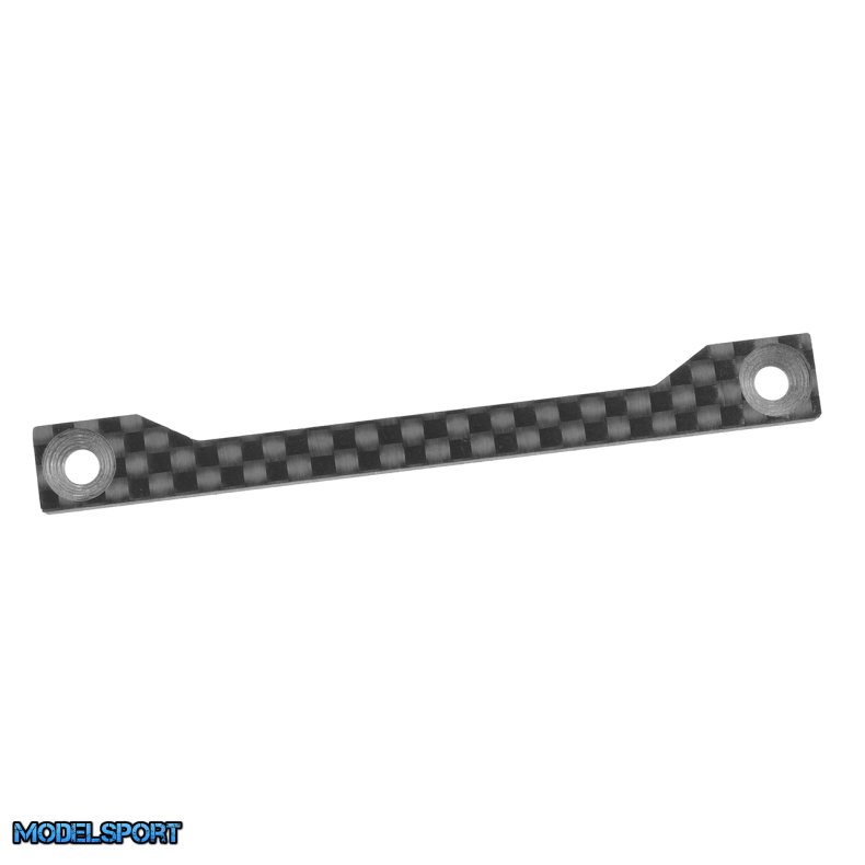 Team Corally - Bulkhead Connecting Brace - Front - Carbon 2.5mm - 1 Pc