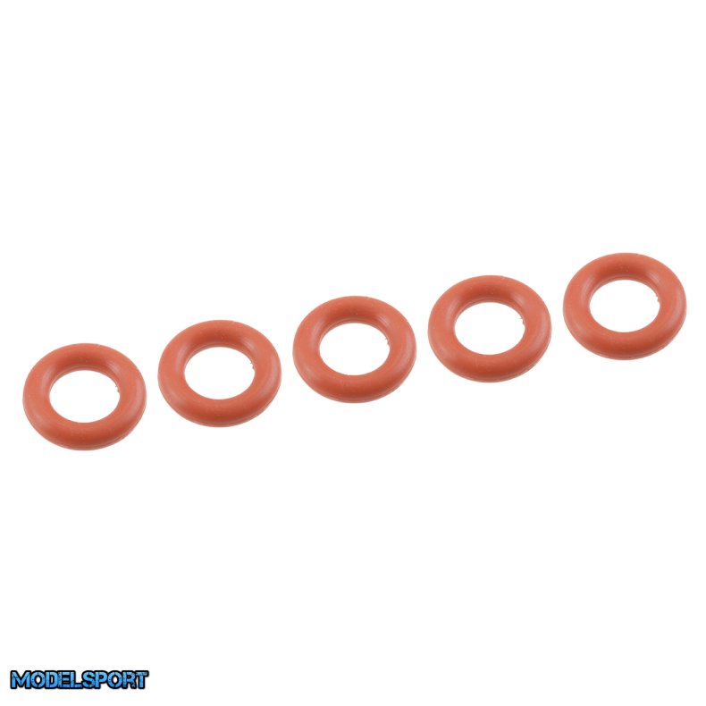 Team Corally - O-ring - OD 8mm - ID 4.5mm - Silicone - 5 Pcs