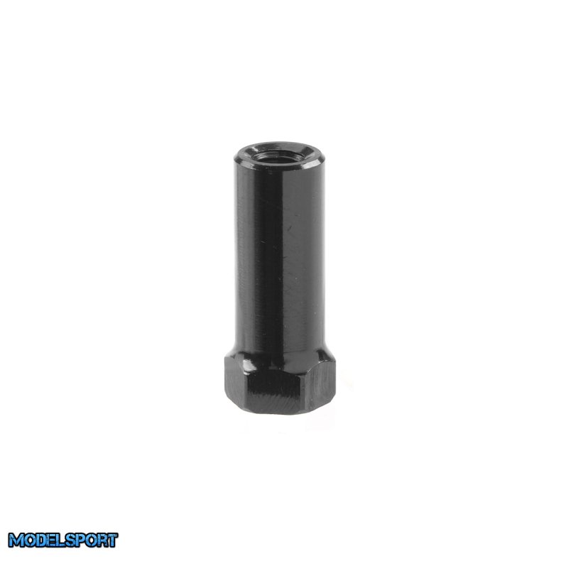 Team Corally - Damper Post - Aluminium - Black - 1 Pc