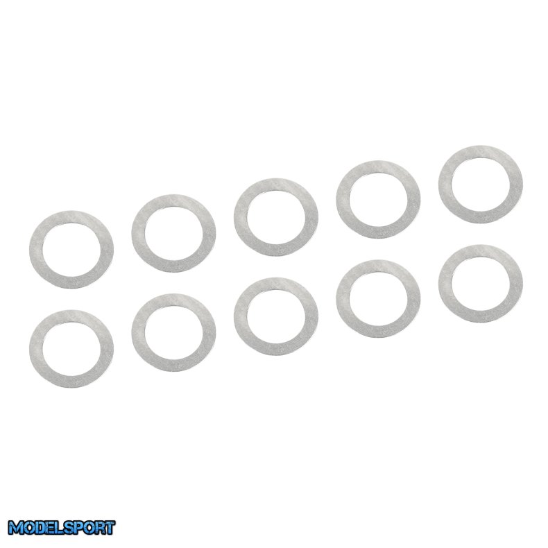 Team Corally - Steel Metric Shim - 4x6x0,1mm - 10 pcs