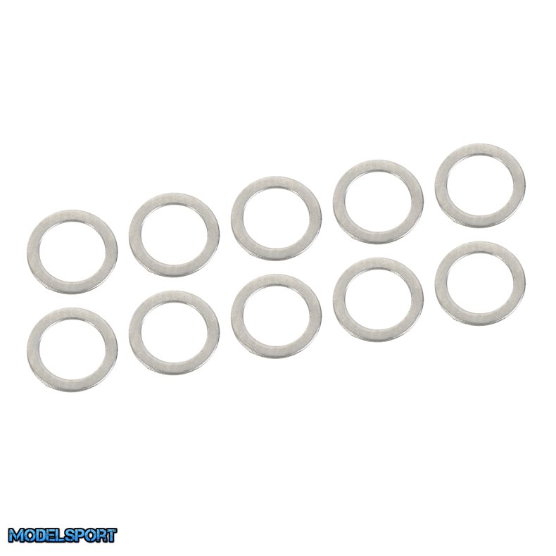 Team Corally - Steel Metric Shim - 5x7x0,1mm - 10 pcs