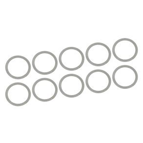 Team Corally - Steel Metric Shim - 8x10x0,1mm - 10 pcs