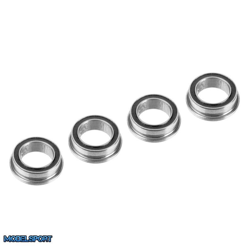 Team Corally - Ball Bearing ABEC 3 - 1/4 x 3/8 - Flanged - 4 pcs