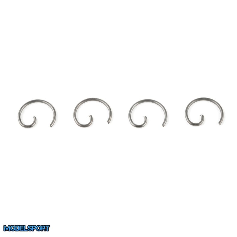 Team Corally - Piston Pin Clips Etor 21 3P and Etor 21 5-2P - 4 pcs
