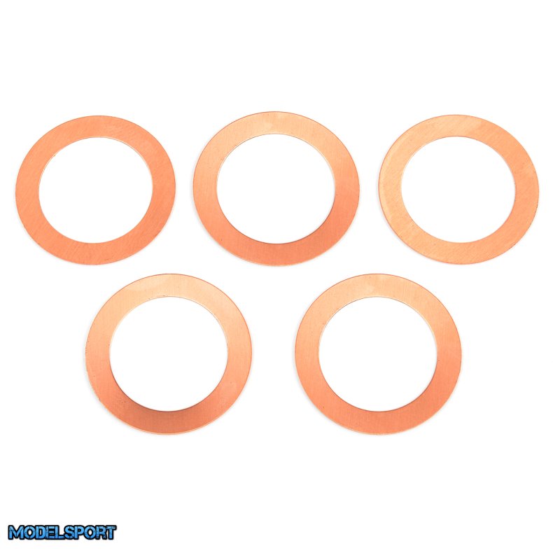 Team Corally - Head Shim 0.2mm Etor 21 3P and Etor 21 5-2P - 5 pcs