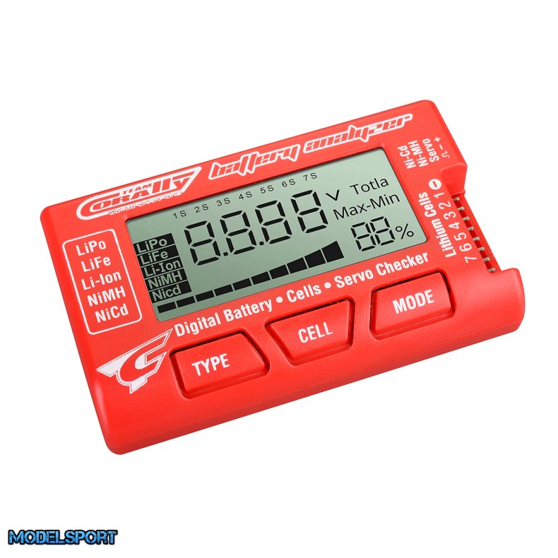 Team Corally - Battery Analyzer