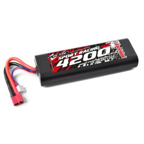 Team Corally - Power Racing 50C - 4200Mah - 2S - 7,4V - T-Plug - Hard Case
