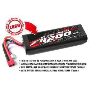 Private Label - Power Racing 50C - 4200Mah - 2S - 7,4V - T-Plug - Hard Case