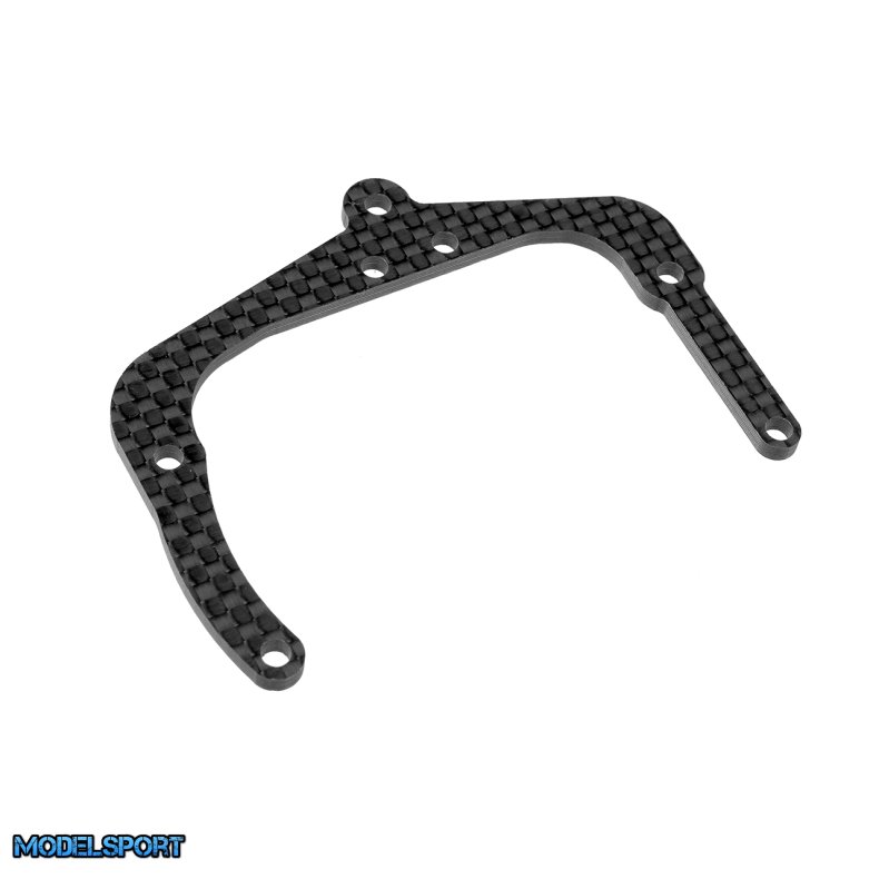 Team Corally - Rear Pod Upper Plate SSX-10 - Carbon 2.5mm - 1 Pc