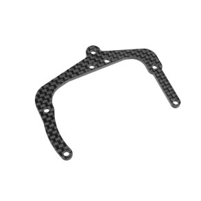 Team Corally - Rear Pod Upper Plate FSX-10 - Carbon 2.5mm - 1 Pc