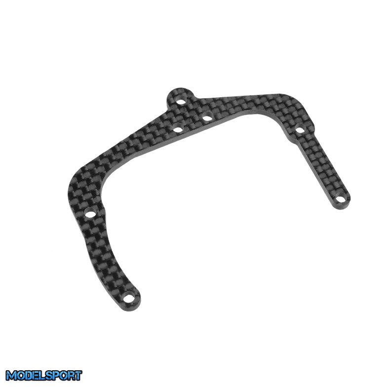 Team Corally - Rear Pod Upper Plate FSX-10 - Carbon 2.5mm - 1 Pc
