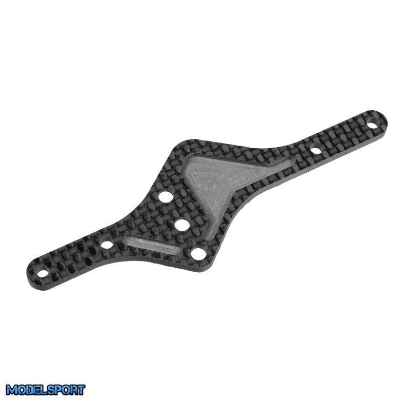 Team Corally - Body Mount Plate FSX-10 - Carbon 2.5mm - 1 Pc