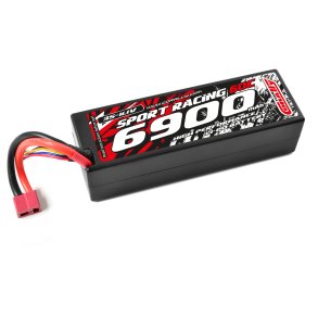 Team Corally - Power Racing 60C - 6900Mah - 3S - 11,1V - T-PLUG - Hard Case
