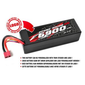 Private Label - Power Racing 60C - 6900Mah - 3S - 11,1V - T-PLUG - Hard Case